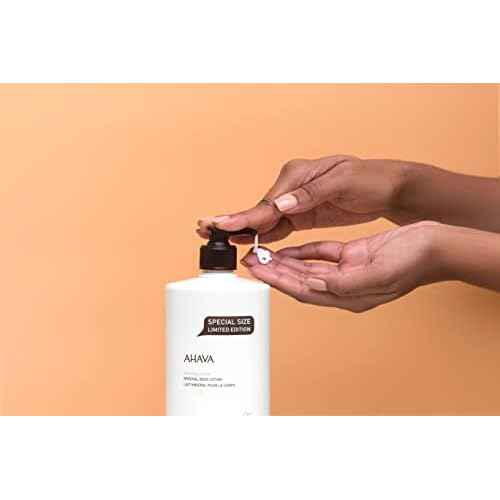 AHAVA Dead Sea Water Mineral Body Lotion - Daily Moisturizing & Hydrating Body Lotion with Osmoter, Exclusive blend of Dead Sea Minerals & Nourishing Botanical Extracts