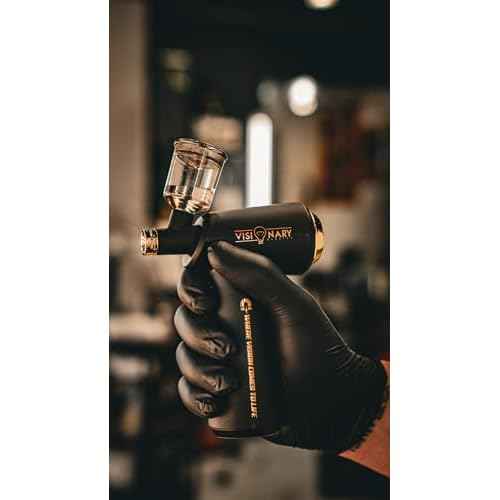 Pro Visionary Airbrush Wireless Charging ! Enhancements Stencil + Dye + Included in Stock