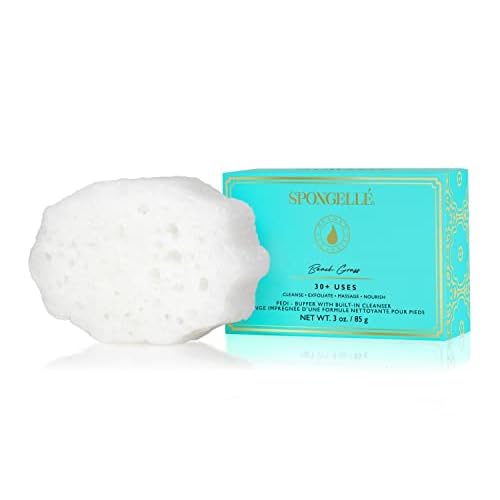 SPONGELL? Pedi-Buffer - Cleanse, Exfoliate & Polish Feet - Beach Grass