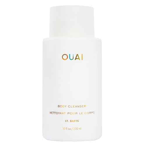 OUAI Body Cleanser, St. Barts - Foaming Body Wash with Jojoba Oil and Rosehip Oil to Hydrate, Nurture, Balance and Soften Skin - Paraben, Phthalate and Sulfate Free Skin Care Products (10 Fl Oz)