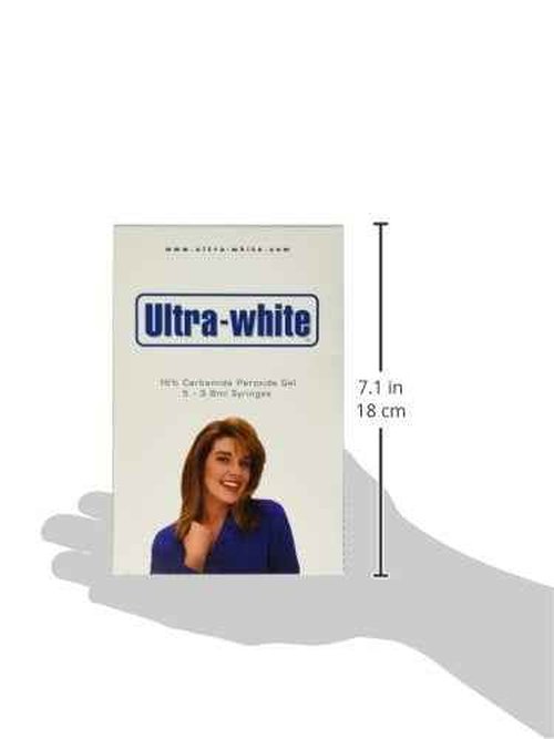Ultra White 16% Teeth Whitening Gel Large 5 Tubes of Gel