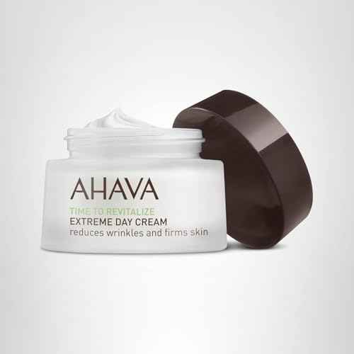 AHAVA Extreme Day Cream - Silky Soft, Reduces Wrinkles, Firms & Strengthens Skin, Enriched with Patented Extreme Complex, Exclusive Dead Sea Osmoter, Peptides, Hyaluronic Acid & Resveratrol 1.7 Fl.Oz