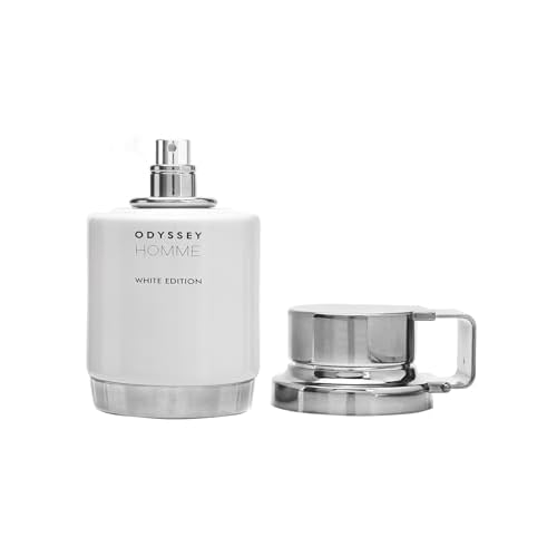 Armaf Odyssey Homme White Edition for Men Eau de Parfum Spray, 3.4 Ounce