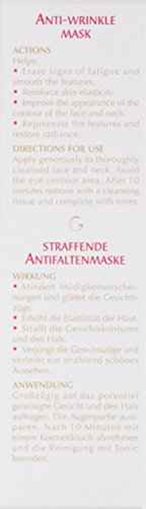 Guinot Vital Anti-Wrinkle Mask, 1.6 oz