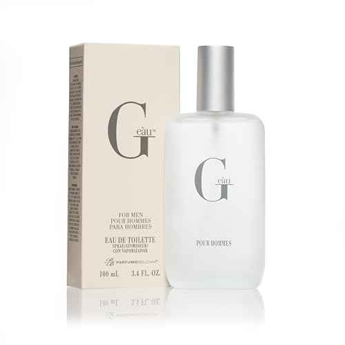 PB ParfumsBelcam G e?u Eau de Toilette Perfume Spray for Men - 3.4 Fl Oz Affordable Long Lasting Cologne, Modern Masculine Scent with Woody Citrus Fragrance Made with Premium Oils for All Day Use