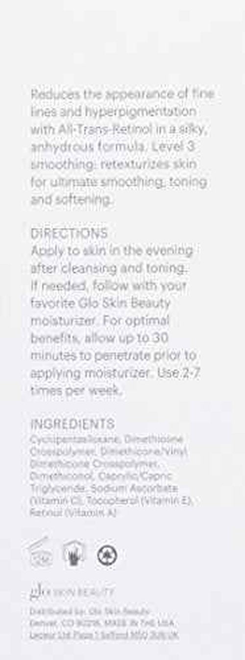 Glo Skin Beauty Retinol + Resurfacing Serum | Powerfully Smooths, Tones and Softens Skin