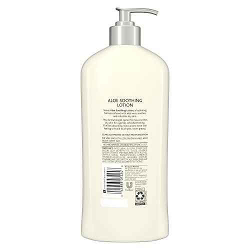 Suave Skin Solutions Body Lotion Soothing With Aloe 18oz