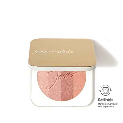 Jane Iredale PureBronze Shimmer Bronzer Refill Bronzing Powder with Buildable Coverage Lightweight & Breathable Cruelty-Free 4 Blendable Shades