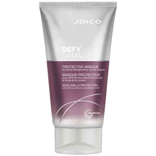 Joico Defy Damage Protective Masque | For Color-Treated Hair | Strengthen Bonds & Preserve Hair Color | With Moringa Seed Oil & Arginine | 5.1 Fl Oz