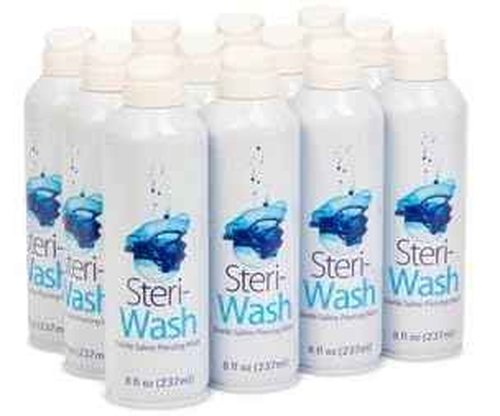 Steri-Wash Aftercare Piercing Spray 12 Case/8 oz