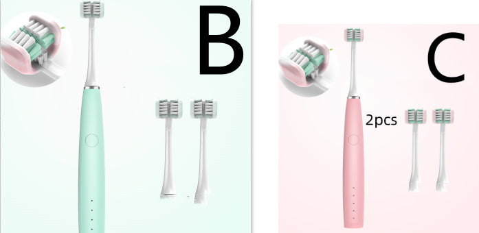 Portable Electric Travel U-Shaped Toothbrush for Adults & Kids
