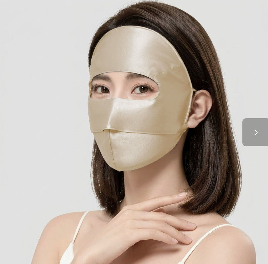 Silk Sun-Protective Face Mask
