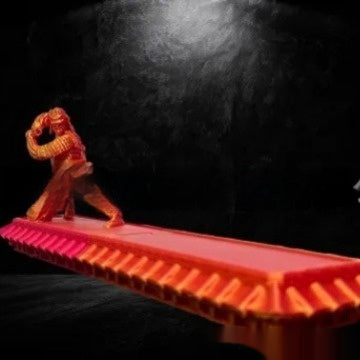 3D Samurai Incense Burner Stick Holder Decorative Gift for Home & Garden