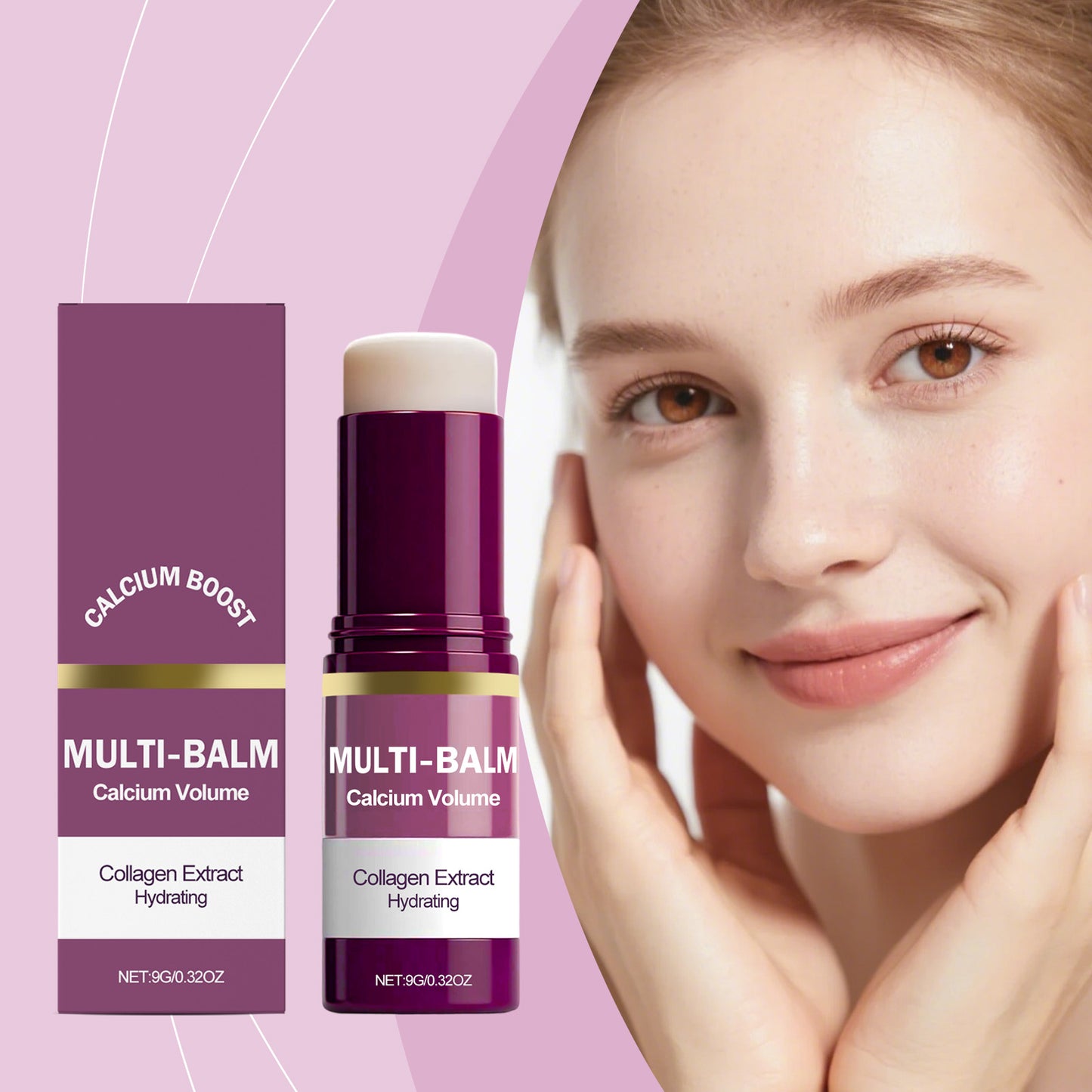 Moisturizing Skin Care Stick - Deep Hydration for Face, Eyes & Lips