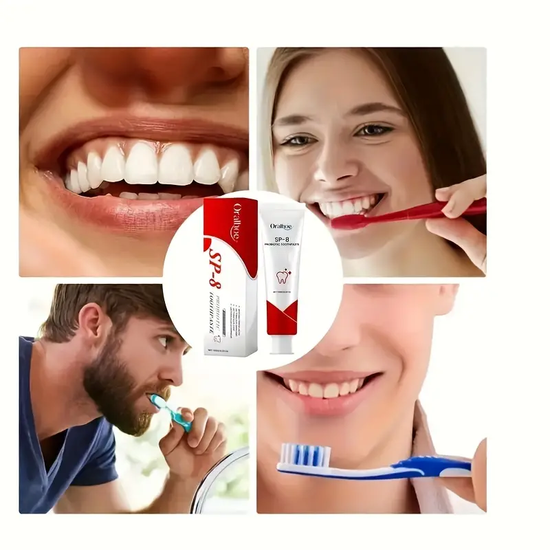 SP-8 Probiotic Toothpaste - Deep Cleaning & Mint - 120g