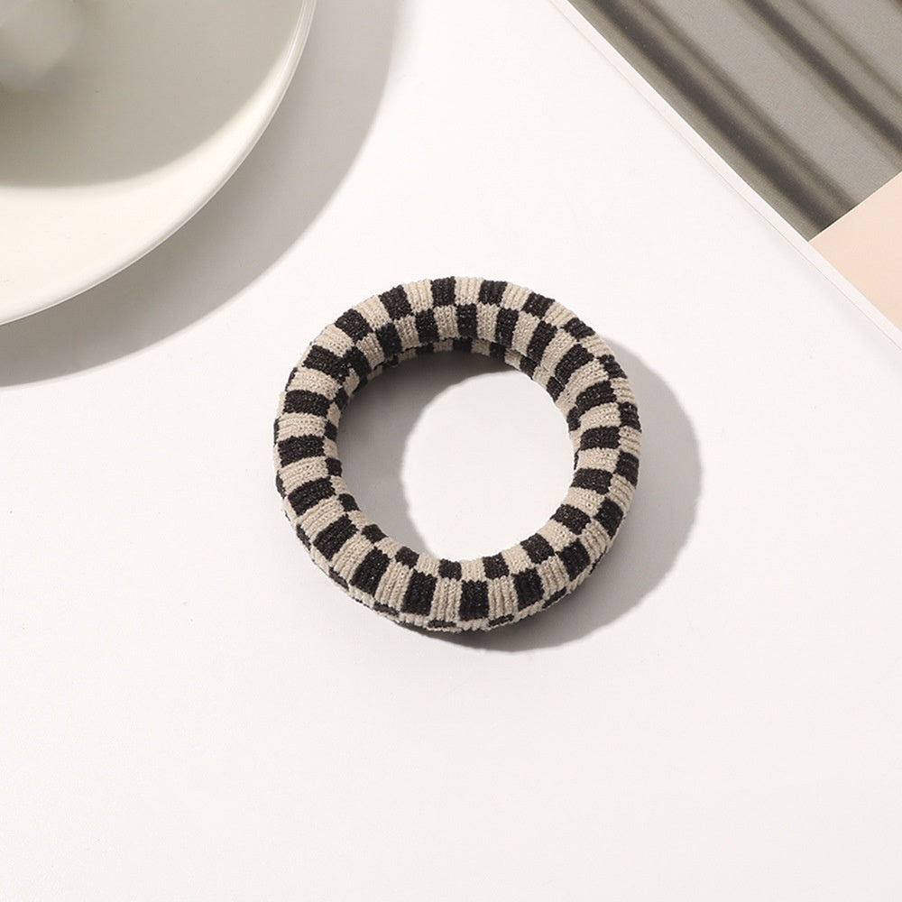 Hair Ring Towel Coarse Rubber Strap Hair Accessory for Women