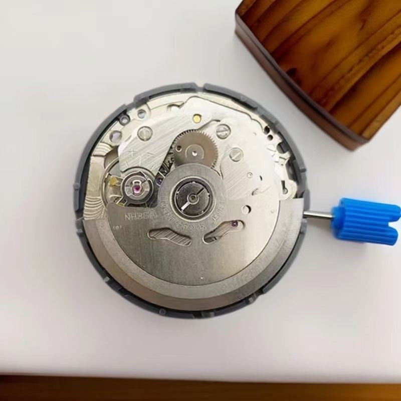 Automatic Mechanical Watch Movement with Single Calendar Date Option