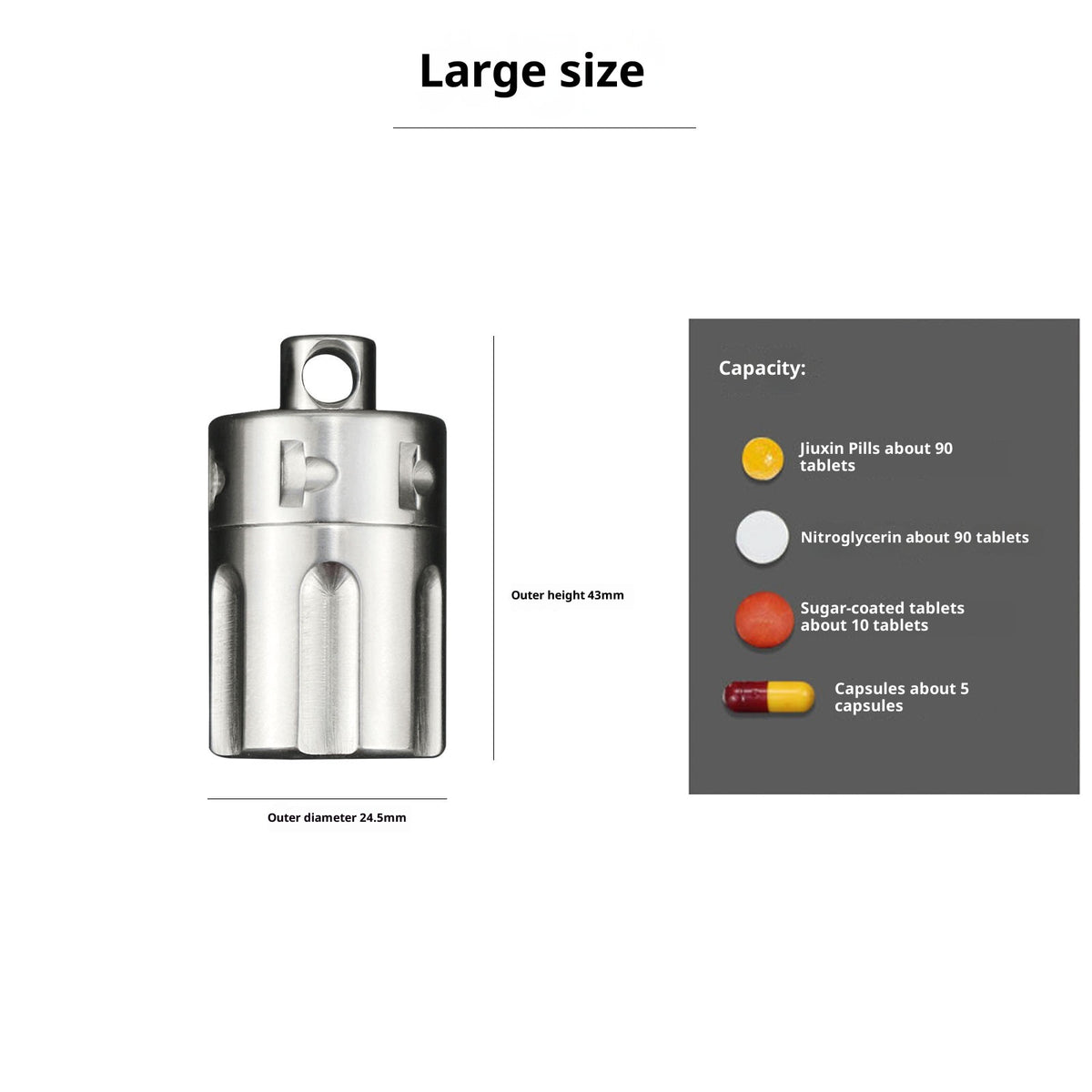 Titanium Waterproof Storage Tank with Multiple Sizes - Portable Home & Garden Container