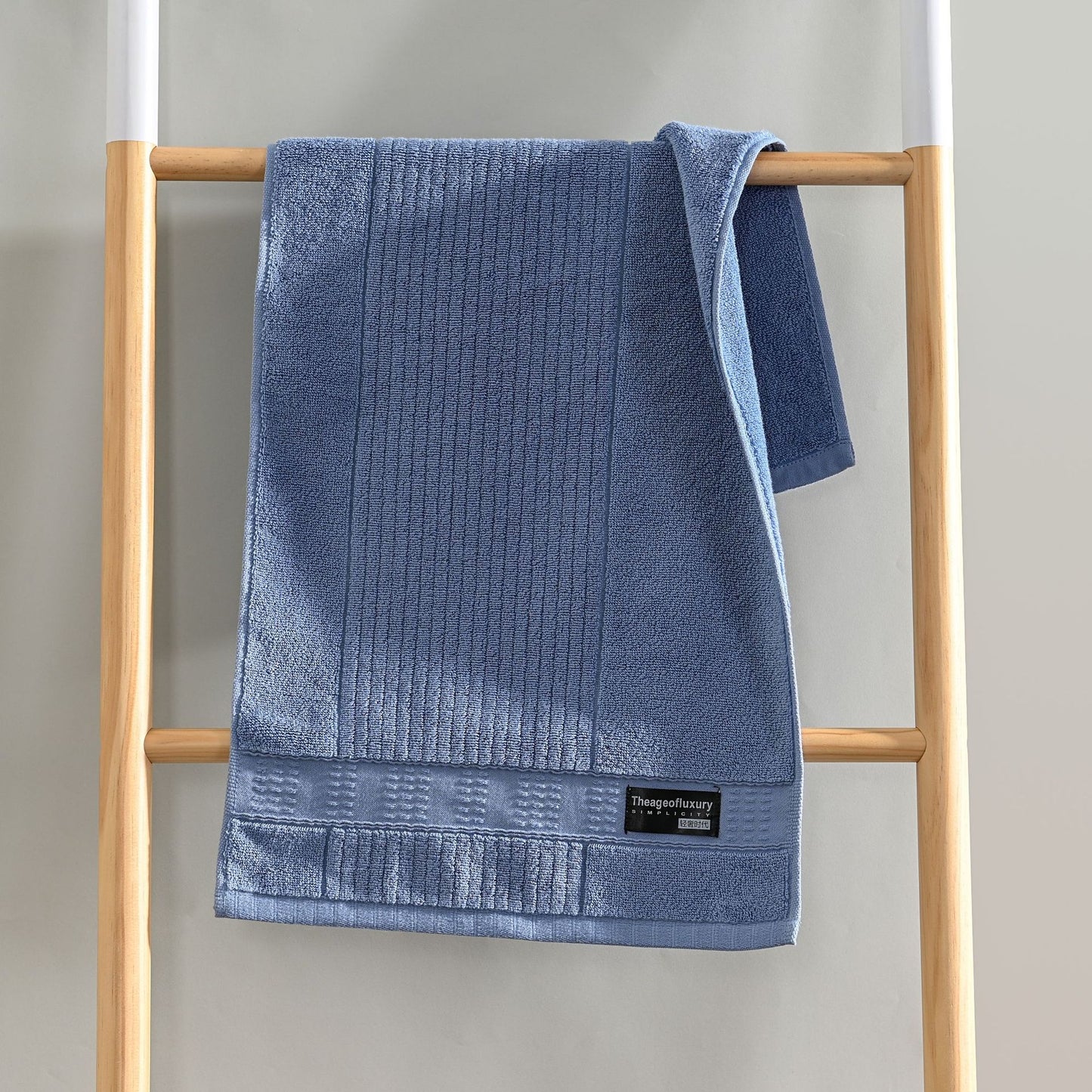 Pure Combed Cotton Jacquard Face Towel - Soft, All-Cotton Home Textile