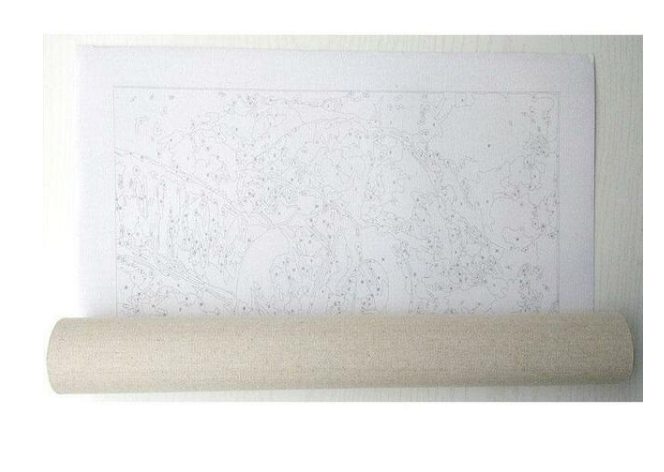 DIY Digital Painting Kit - Frameless Modern Wall Art for Living Room or Bedroom