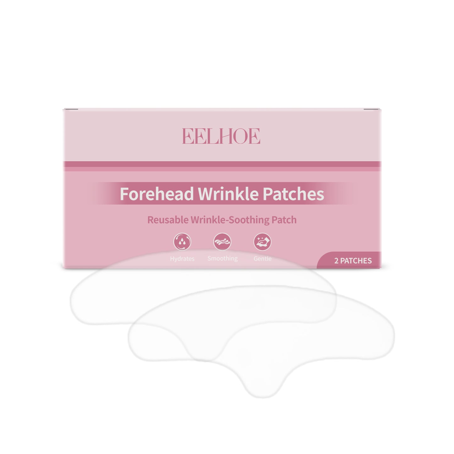 Forehead Wrinkle Smoothing Patches - Moisturizing Facial Care Strips