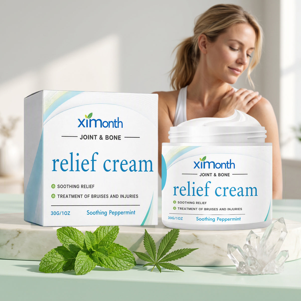 Moisturizing Massage Cream 30g - Nourishing Body Care for Skin