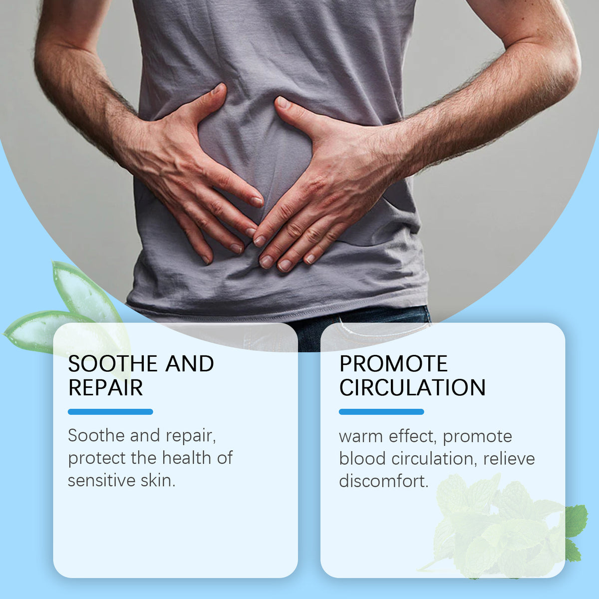 Soothing Care Gel For Improving Physical Discomfort