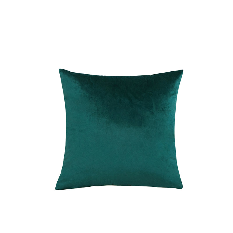 Velvet Lumbar Support Pillow Cover for Office Car Home Decoration