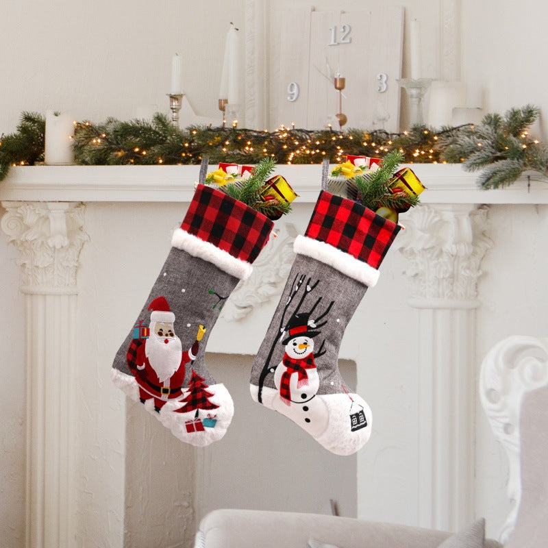 Christmas Checkered Socks for Kids - Holiday Gift, Multiple Colors