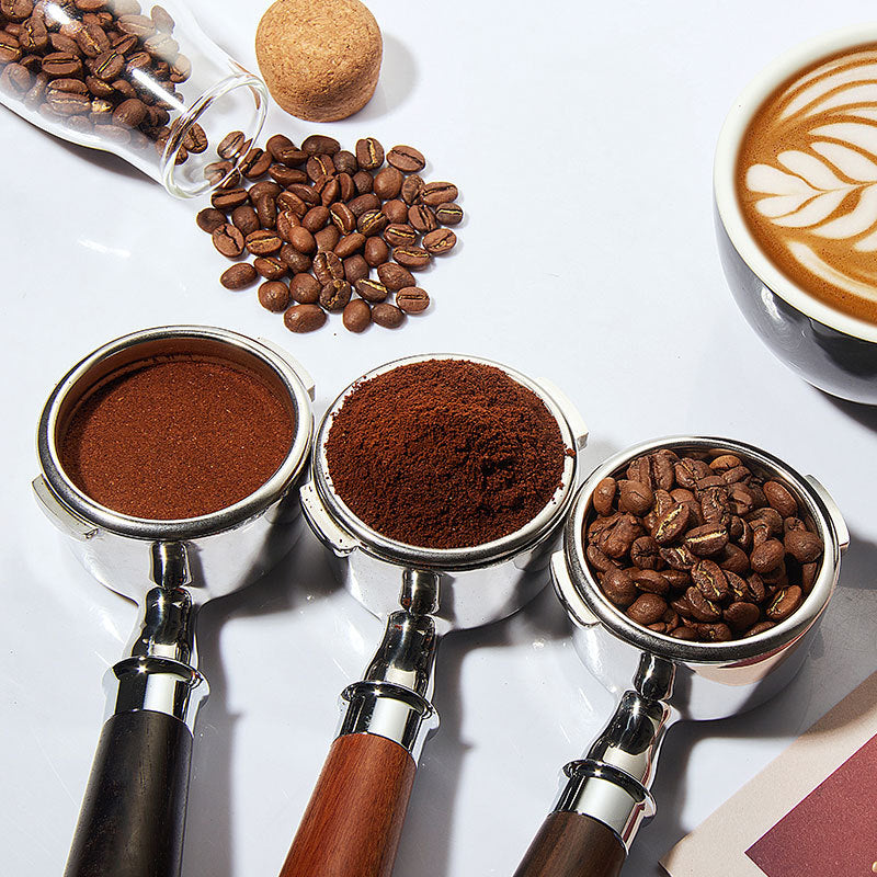 Italian-Style Coffee Machine Portafilter Bottomless Filter for Espresso