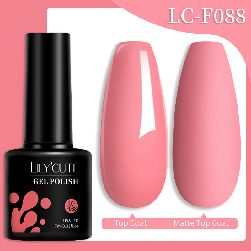 Colored Glitter Nail Glue Set for Nail Art - Waterproof & Non-Flushing
