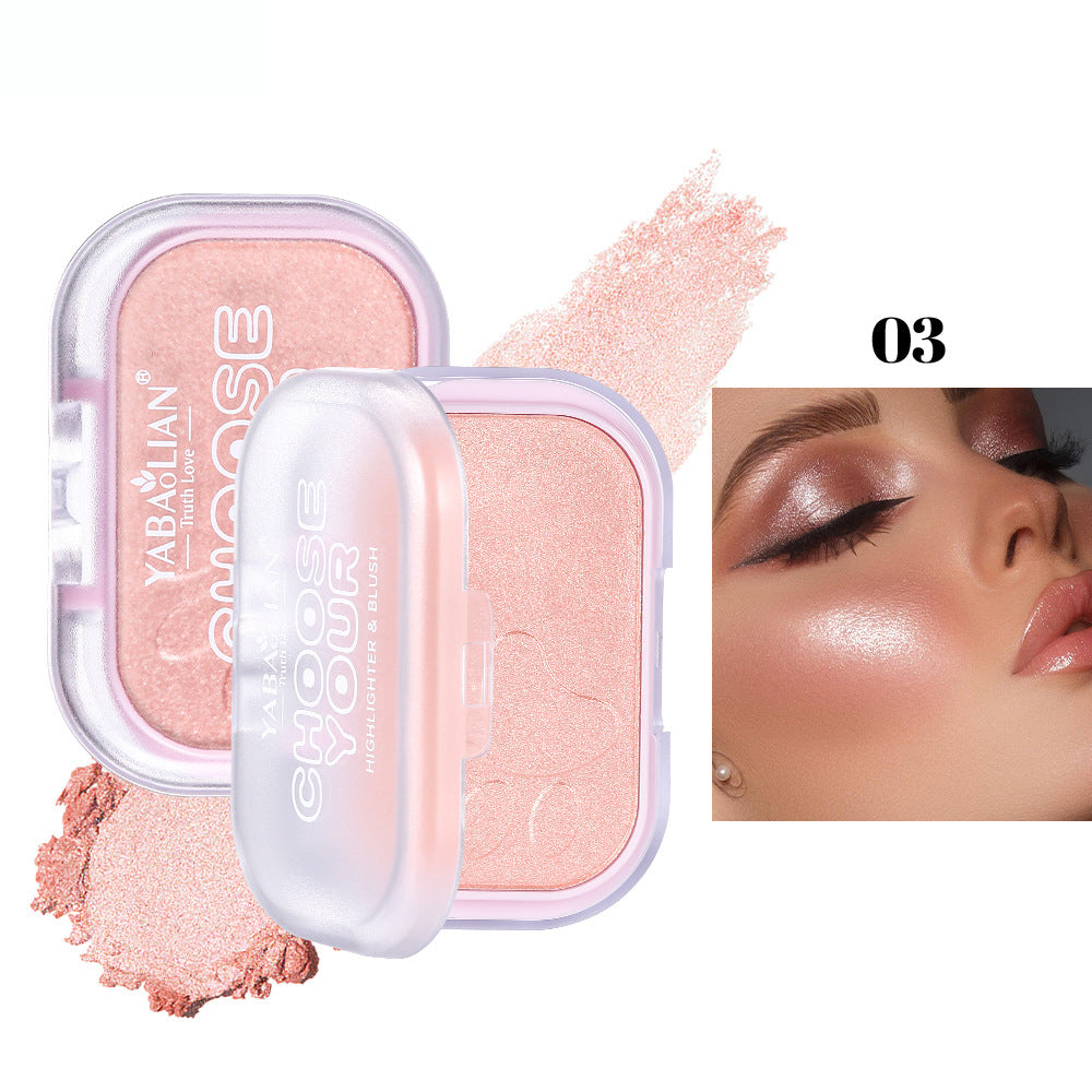Highlight Contour Compact Makeup Powder Set - Four-Color Sequins