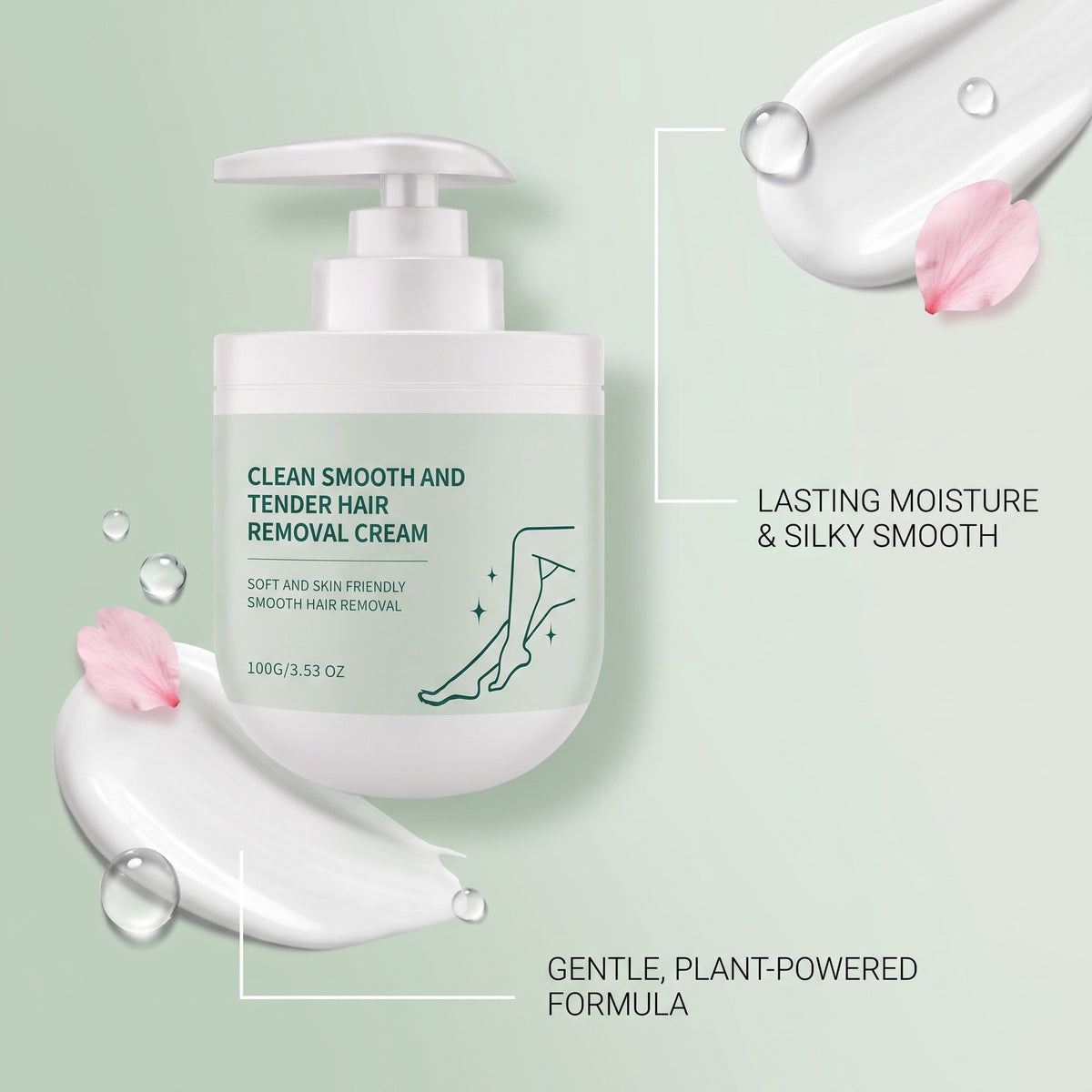 Gentle Moisturizing Depilatory Cream - 100g