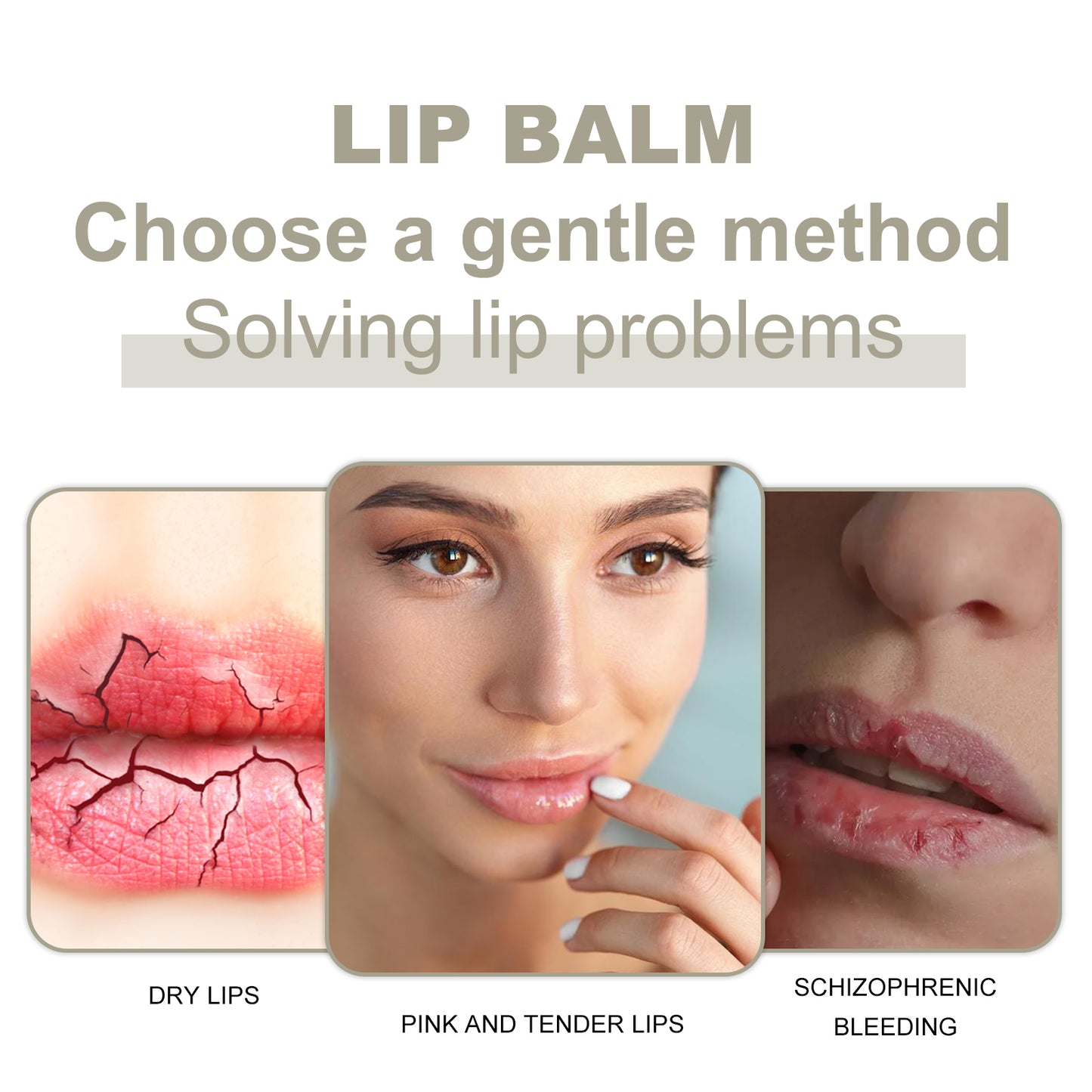 Hydrating Lip Balm Treatment - Moisturizing Repair for Dry & Cracked Lips