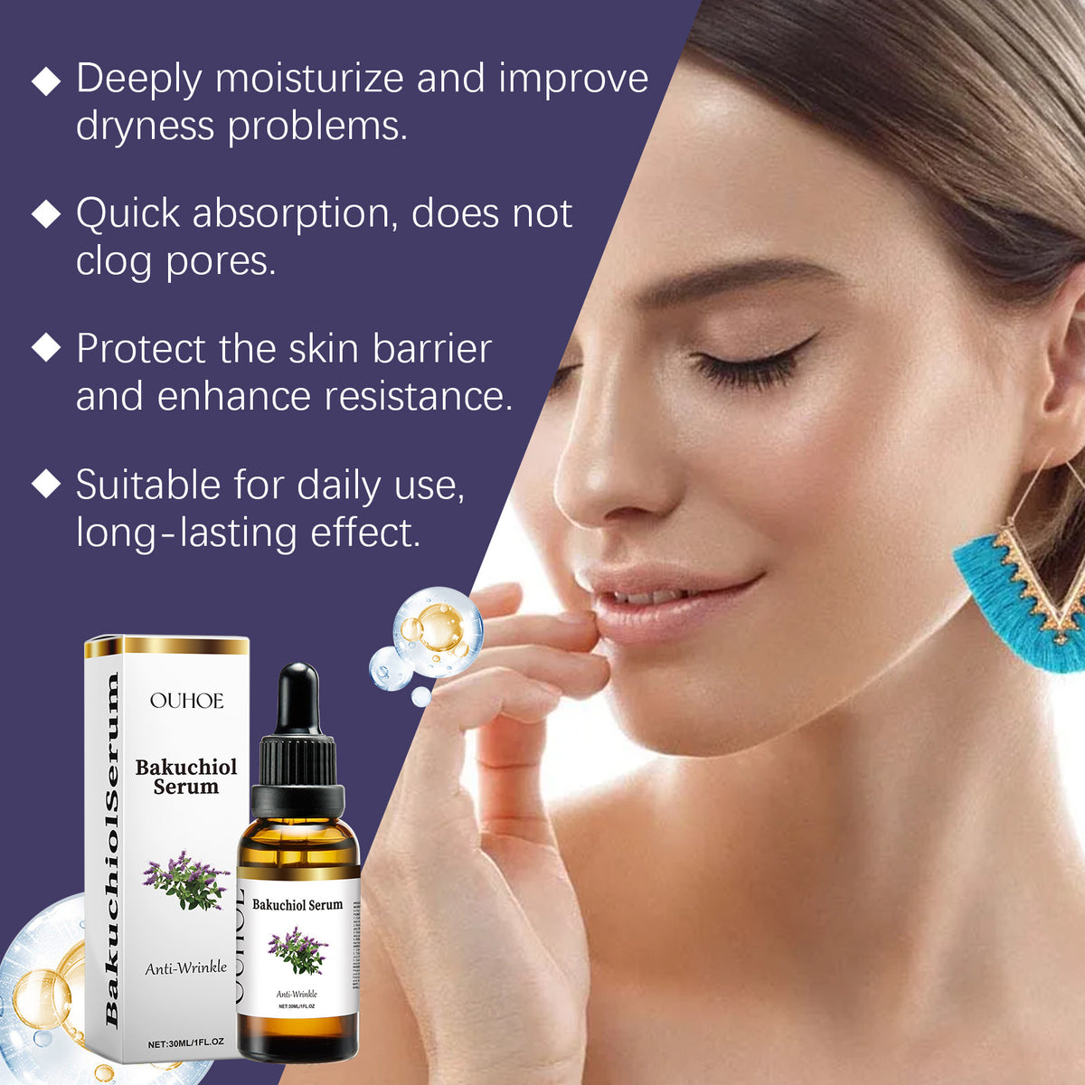 Facial Serum - Moisturizing & Firming, 30ml