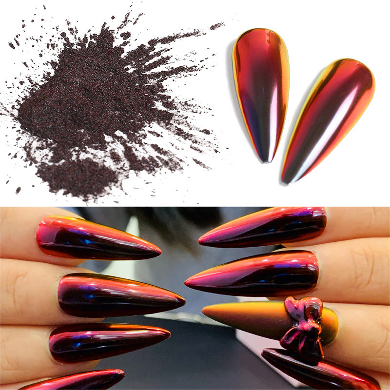 Chameleon Pink Laser Mirror Nail Powder