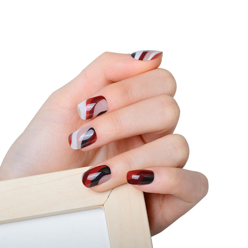 Waterproof Durable Semi-Curing Gel Nail Sticker Set for Nail Art