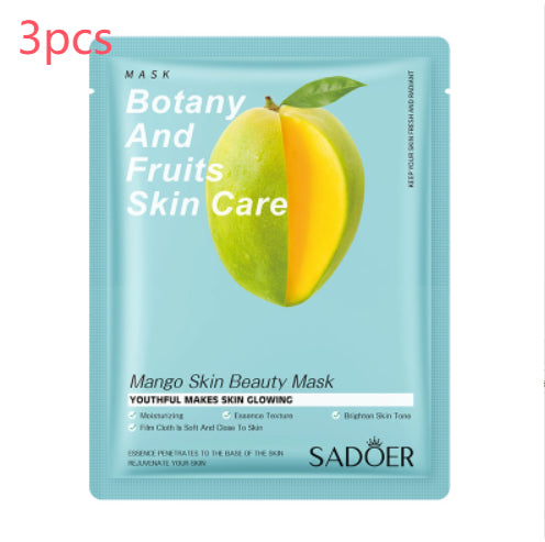Hydrating Fruit Plant Mask - Facial Care for All Skin Types, 25g