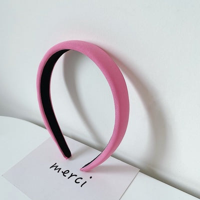 Colorful Sponge Hair Band Set - Versatile Hair Accessories for Kids & Adults