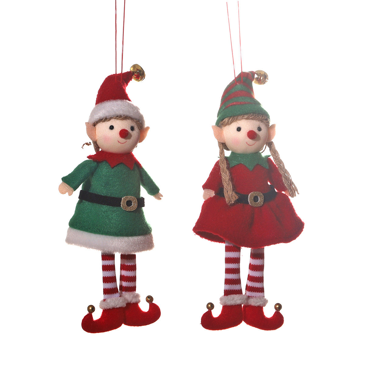 Christmas Elf Doll Pendant Decoration for Home & Holiday Decor