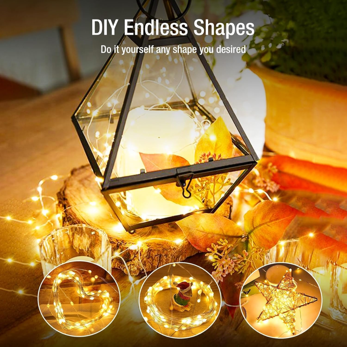 6 Pack Battery Operated Fairy Lights - 7FT 20 LED Twinkle Lights