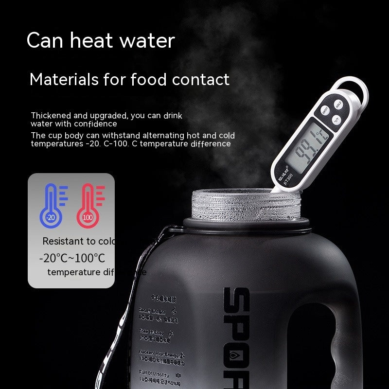Large Capacity Portable Camping Water Kettle - Outdoor Plastic Drinkware