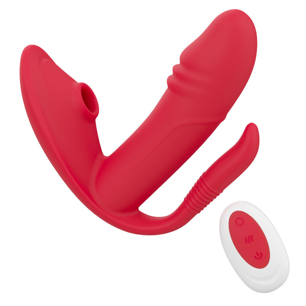Wireless Remote Control Female Toy with Silicone & USB Charging