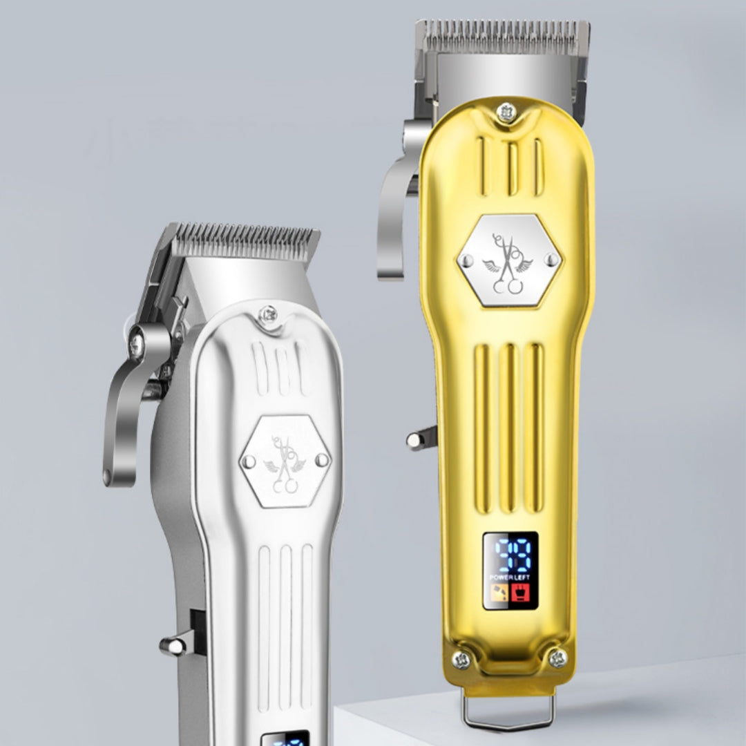 Rechargeable Electric Hair Clipper with 8 Limit Combs