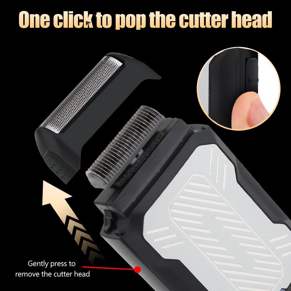 Portable Men’s Facial Shaver Rechargeable Brushless Motor Small Skin Care Tool