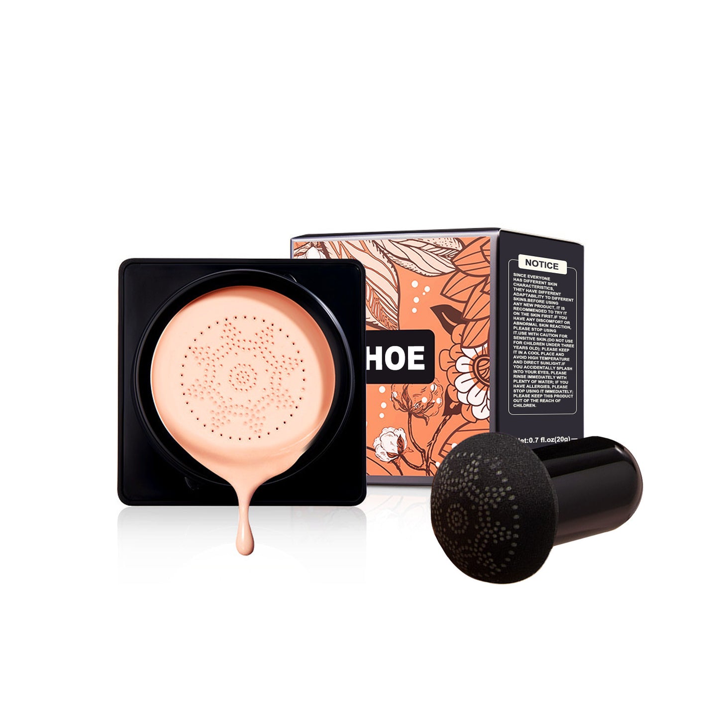 Magic Air Cushion BB Cream for Pores & Brightening - Natural & Ivory