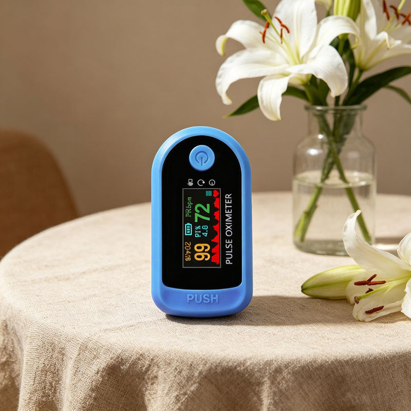 Pulse Oximeter Heart Rate Blood Oxygen Monitor - Multiple Variants