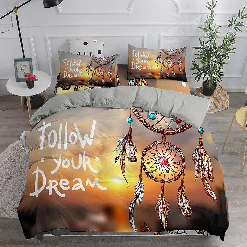 Bohemian Girl's Bed Quilt Cover Set - Multiple Sizes & Patterns