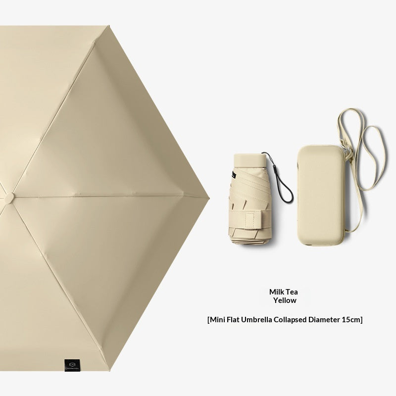 UV-Protective Dual-Purpose Sun and Rain Umbrella - Multiple Colors