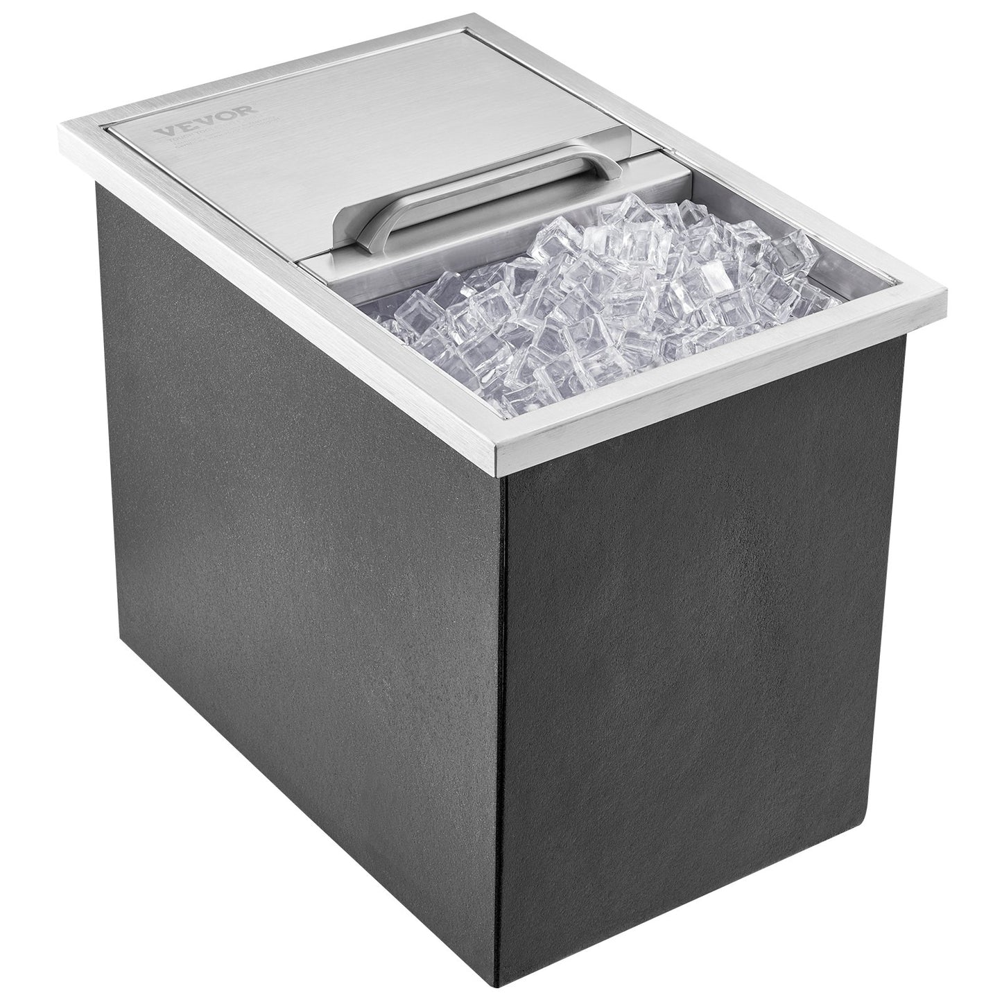 Drop-In Stainless Steel Ice Chest - 40.9 Qt Outdoor Cooler